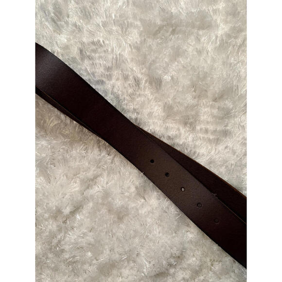 NWT! Frye Flat Leather Belt Size Large - Picture 8 of 9